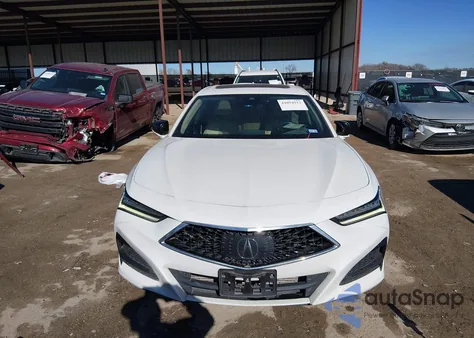 2021 Acura Tlx Technology Package z USA, uszkodzony, nr VIN 19UUB5F43MA010624